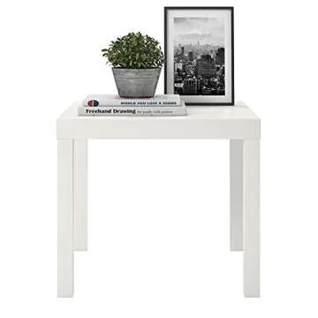 Ameriwood Home Parsons End Table - Stylish & Space-Friendly