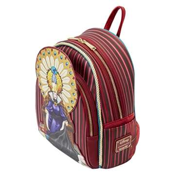 Disney Snow White Queen Throne Mini Backpack by Loungefly | Adult Fashion Bag Standard