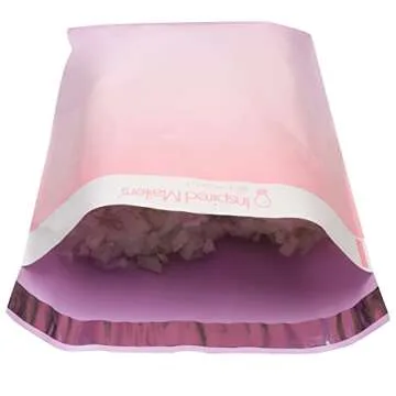 Inspired Mailers - Large Poly Mailers 14.5 x 19-50 Pack - Pastel Ombre - Large Shipping Bags for Clothing - Large Mailing Envelopes - Shipping Envelopes - Mailers Poly Bags