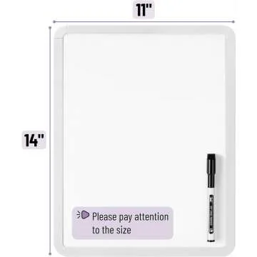 Mr. Pen 14” x 11” Dry Erase Board for Kids & Students