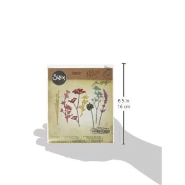 Sizzix 661190 Wildflowers Thinlits Die Set by Tim Holtz (7/Pack)