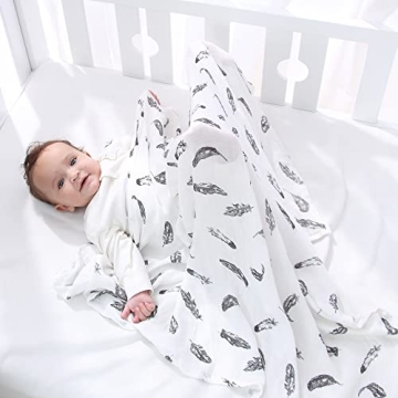 Upsimples Baby Swaddle Blanket Set - Soft Muslin for All