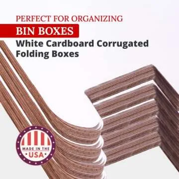 Partners Brand Corrugated Cardboard Boxes, 6"L x 12"W x 4.5"H, Pack of 50| Shipping, Packaging, Moving, Storage Box for Business, Strong Wholesale Bulk Boxes
