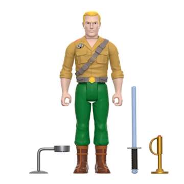 Super7 G.I. Joe Duke (Combat Gladiator) - 3.75" G.I. Joe Action Figure with Accessories Classic Cart...