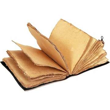 Avengers Leather Sketchbook with Thanos Stone Design