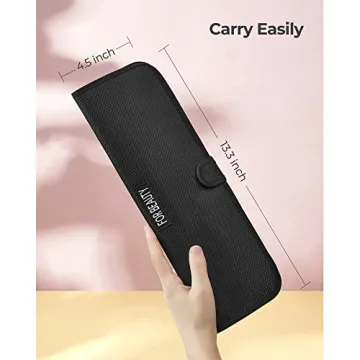 wavytalk Flat Iron Heat Resistant Pouch for Travel & Storage