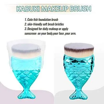 UNIMEIX Sunscreen Kabuki Brush | Fun & Effective Sun Protection