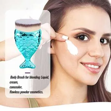 UNIMEIX Sunscreen Kabuki Brush | Fun & Effective Sun Protection