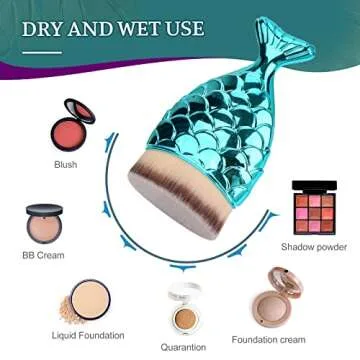 UNIMEIX Sunscreen Kabuki Brush | Fun & Effective Sun Protection