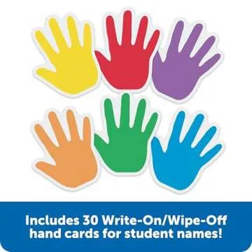 Helping Hands Pocket Chart for Classroom Organization