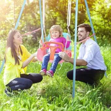 TALECO Gear 3-in-1 Toddler Swing Set for Kids