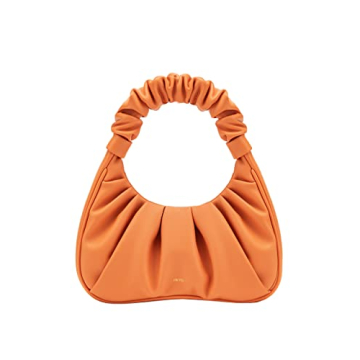 JW PEI Women's Gabbi Ruched Hobo Handbag - Stylish Vegan Leather Backpack