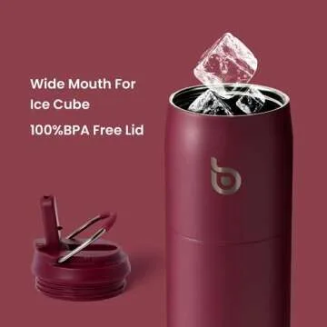 BOTTLE BOTTLE 32 oz Insulated Water Bottle with Straw