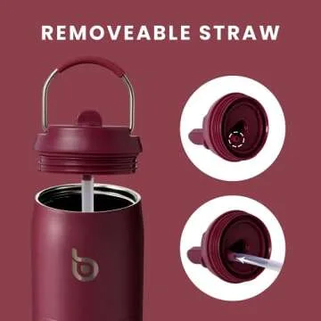 BOTTLE BOTTLE 32 oz Insulated Water Bottle with Straw
