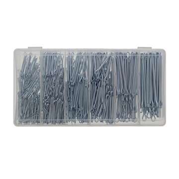 ABN Cotter Pin Key Assortment | 555 Steel Locking Pins