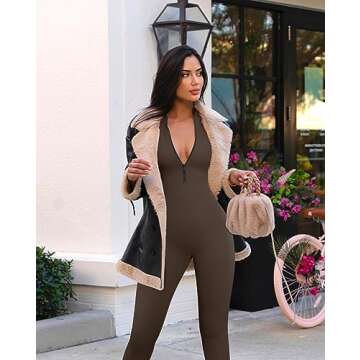 OQQ Women Yoga Jumpsuits for Active Lifestyles
