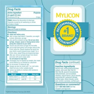 Mylicon Infant Gas Relief Drops Safe for Newborns