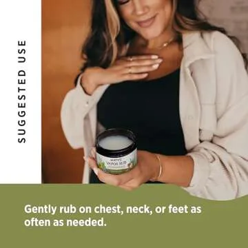 Matys Vapor Rub for Adults & Kids 2 Years Old +, Non-GMO Herbal Chest Rub to Clear Stuffy Noses, Relieve Cough & Congestion, Petroleum Free, Gluten Free with Eucalyptus & Peppermint, New 4.5 oz tub
