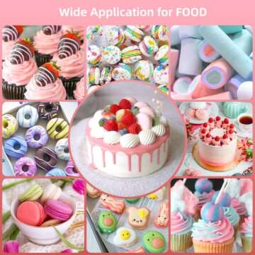 Vibrant Gel Food Coloring - Versatile Edible Colors Set