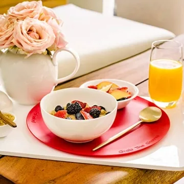 Safe Grabs Silicone Microwave Mat Set BPA Free Heat Resistant