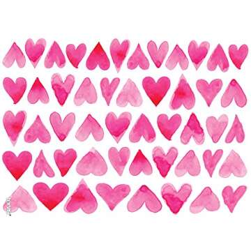 Tervis Valentine's Day Pink Hearts All Over Made in USA Double Walled Insulated Tumbler Travel Cup K...