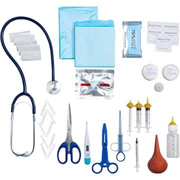 REDDOUDOU Complete Whelping Kit for Puppies & Kittens