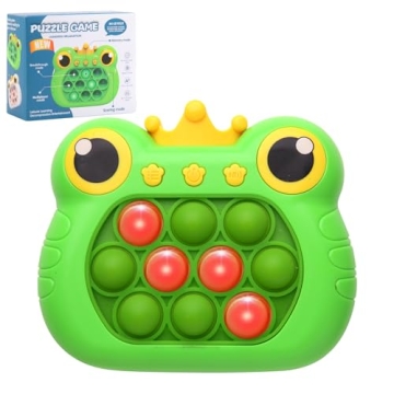 Anpole Quick Push Game Pop Fidget Toys for Kids Adults, Handheld Game Fast Puzzle Game Machine, Push...