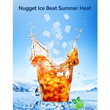 Efficient Countertop Nugget Ice Maker for Home Use