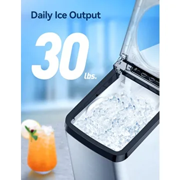 Efficient Countertop Nugget Ice Maker for Home Use