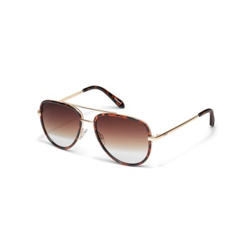 Quay Aviator Sunglasses for Men and Women - UV Protected