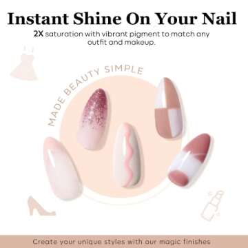 modelones 36 Pcs Gel Nail Polish Kit, Blue Purple Nude Pink Gel Polish Colors Set 7Ml Soak Off Nail Polish Gel Manicure Starter Kit at Home DIY Holiday Gift for Girls Women