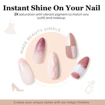 modelones 36 Pcs Gel Nail Polish Kit, Blue Purple Nude Pink Gel Polish Colors Set 7Ml Soak Off Nail Polish Gel Manicure Starter Kit at Home DIY Holiday Gift for Girls Women