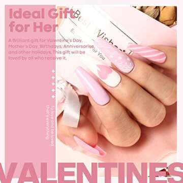 modelones 36 Pcs Gel Nail Polish Kit, Blue Purple Nude Pink Gel Polish Colors Set 7Ml Soak Off Nail Polish Gel Manicure Starter Kit at Home DIY Holiday Gift for Girls Women