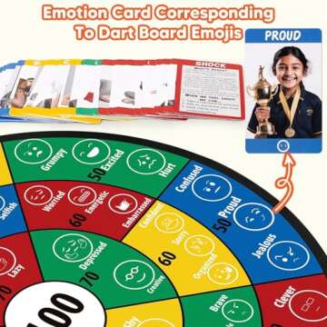 Garybank Emotional Games for Kids - Social Skills Darts