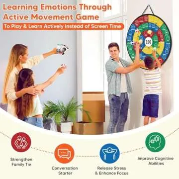 Garybank Emotional Games for Kids - Social Skills Darts