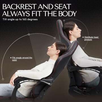 Dowinx Gaming/Office Chair with Massage Support