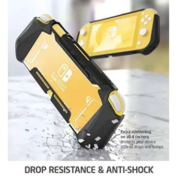 Mumba Grip Case for Nintendo Switch Lite - Ergonomic Protection