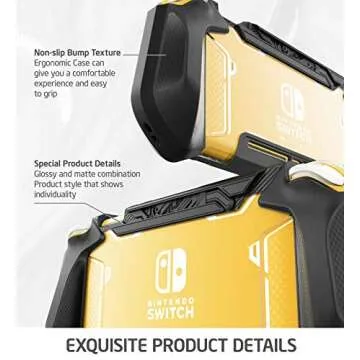 Mumba Grip Case for Nintendo Switch Lite - Ergonomic Protection