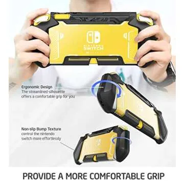 Mumba Grip Case for Nintendo Switch Lite - Ergonomic Protection
