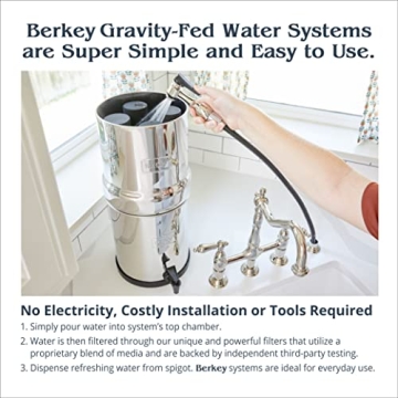 Crown Berkey Water Filter - Clean Water Made Easy