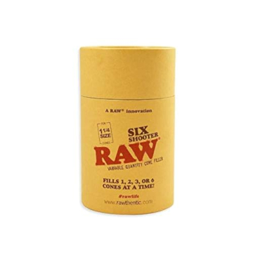 RAW Six Shooter for Effortless Cone Filling - 1 to 6 Cones!