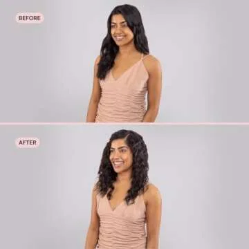 L'ANGE Hair Le Vogue Titanium Deep Waver Blush | | Titanium 3 Barrel Waving Tool | 10-Second Smart Timer for Easy Styling | Adjustable Temperature: 250-450°F