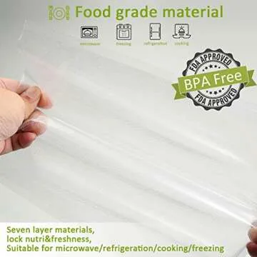 POTANE Vacuum Sealer Bags - Durable, BPA-Free Food Storage