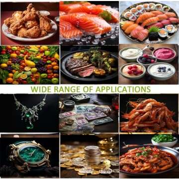 POTANE Vacuum Sealer Bags, Precut 150 Gallon 11x16, Quart 8x12, Pint 6x10, Smell-Proof, Puncture Prevention and Heavy duty. Commercial Grade