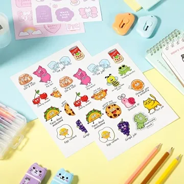 Clabby Punny Rewards Stickers for Kids Classroom Fun