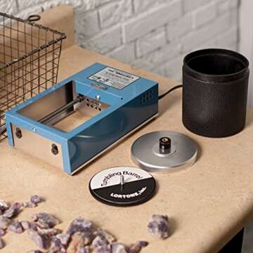 High Performance Lortone 3A Rock Tumbler for Creative Hobbies