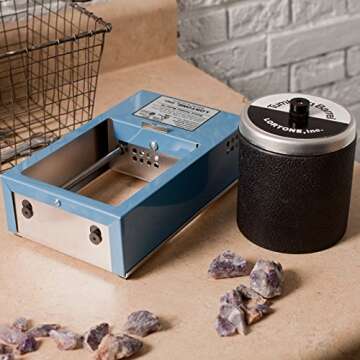 High Performance Lortone 3A Rock Tumbler for Creative Hobbies