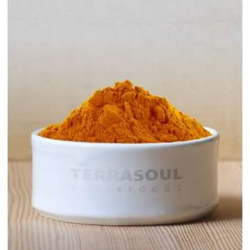 Terrasoul Superfoods Organic Turmeric Powder, 16 Oz : Curcumin - Lab Tested for Purity - Premium Quality - Great for Inflammation