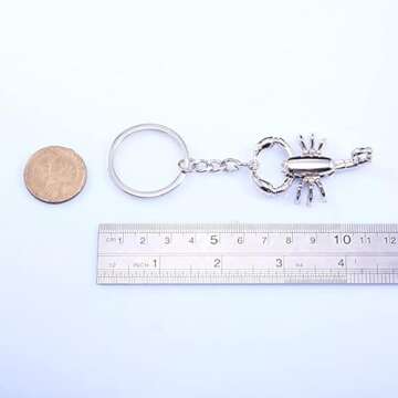 Cafurty Scorpion Keychain with Movable Tail & Feet