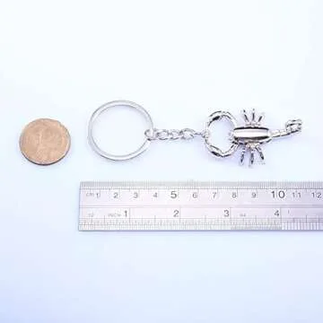 Cafurty Scorpion Keychain with Movable Tail & Feet
